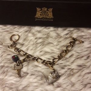 Bracelet with 2 charms